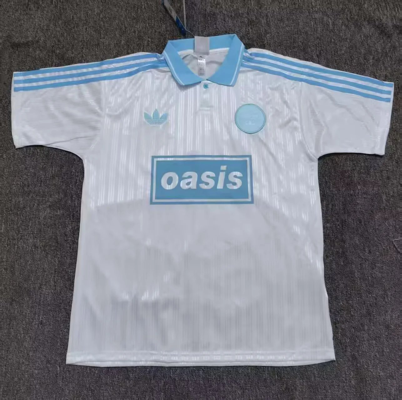 AAA Quality Oasis 25/26 Special White/Blue Jersey